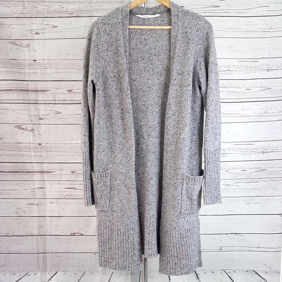 Athleta Sweaters - Athleta Passage marled wool open duster cardigan